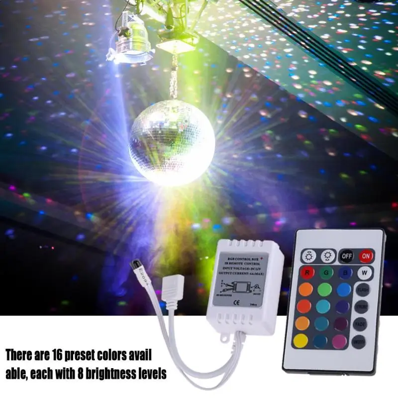 24 Ключ ИК-пульт DC 12 V для RGB 5050 SMD СВЕТОДИОДНЫЙ полоски Беспроводной дропшиппинг
