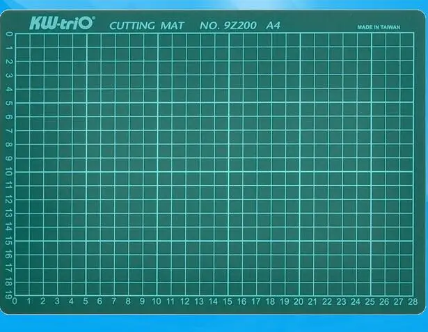 A4 Grid Lines Cutting Mat Craft Card Fabric Leather Paper Board 30