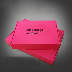 Натуральные волосы расширения упаковывая почтовый ящик, изготовленный на заказ печатая красочный логотип фирменное наименование, коробка