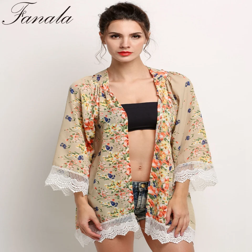 Pattern Kimono Blouse | summer blouses floral pattern printed lace kimono cardigan Pattern Kimono Blouse | summer blouses floral pattern printed lace kimono cardigan