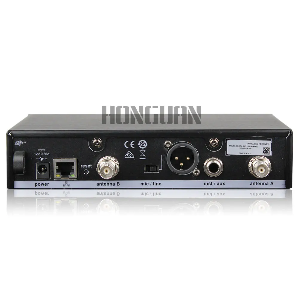 New! QLXD4 Digital True Diversity UHF Wireless