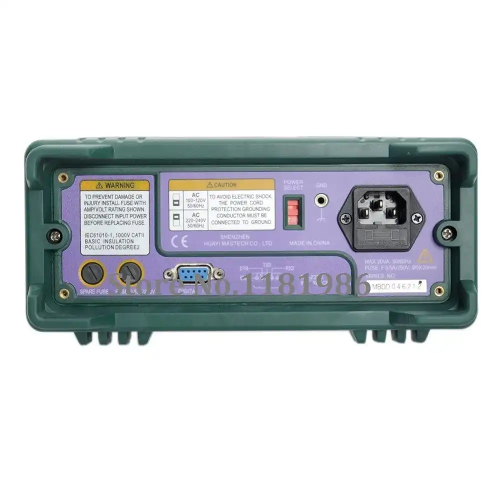 Mastech Ms8050 Professional Desktop Multimetro Digital Multimeter