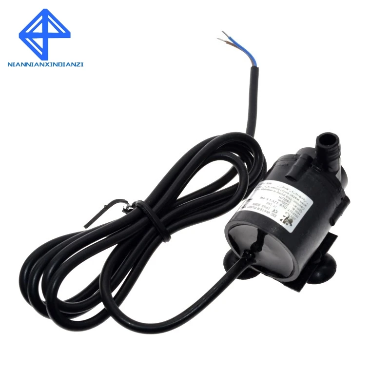

6V 12V DC Brushless Small Water Pump Motor Pump DIY Hardware Pump Tools 1.8M 280L/H