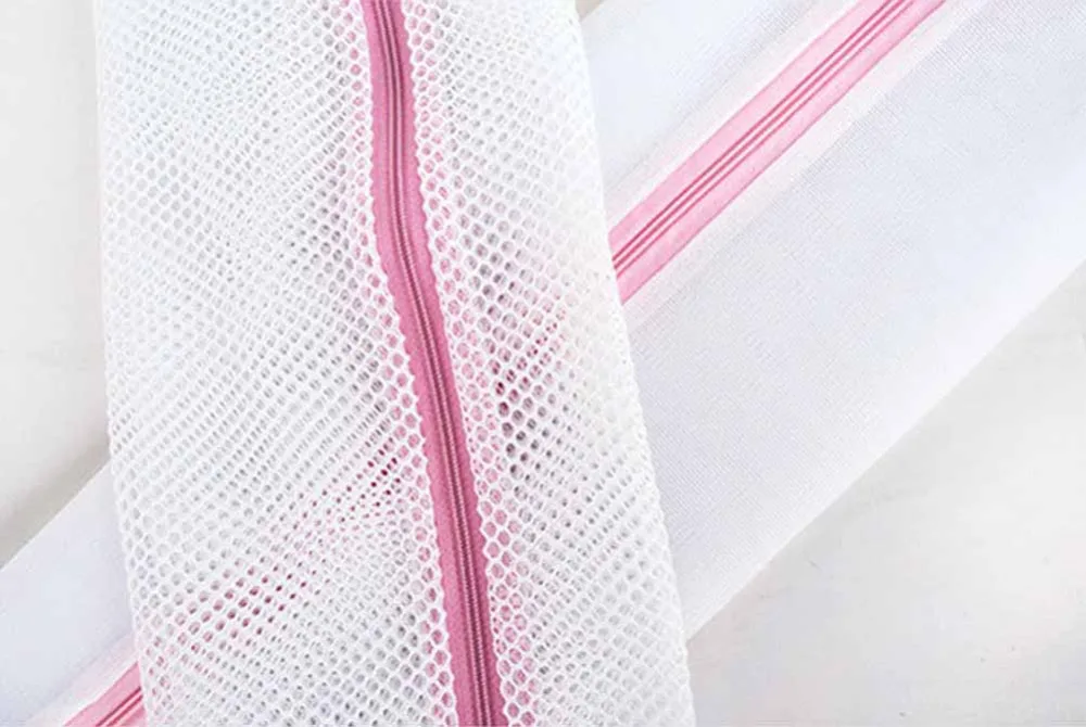 1PCS Clothes Washing Machine Laundry Bra Aid Lingerie Mesh Net Wash Bag Pouch Basket femme 3 Sizes