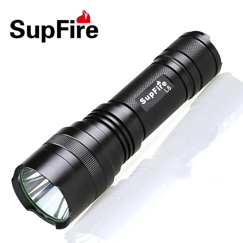 

Portable Flashlight LED Torch Light Supfire L6 for Convoy L6 Lantern Nitecore Flashlight for Sofirn Trlife Pocketman Light S080