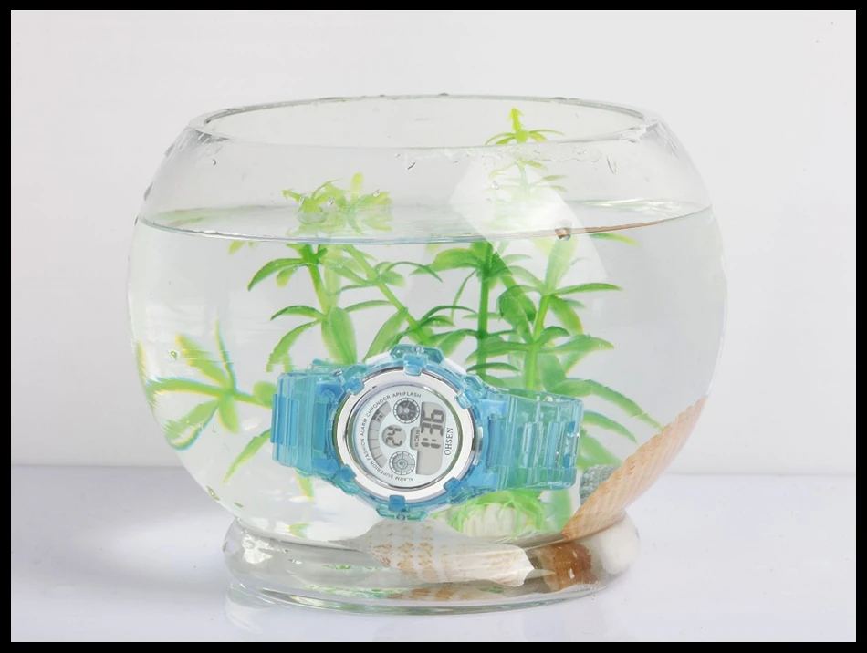 OHSEN Children Watch Fashion Casual Watches Quartz Wristwatches Waterproof Jelly Kids Clock boys Hours girls Students Wristwatch (30)