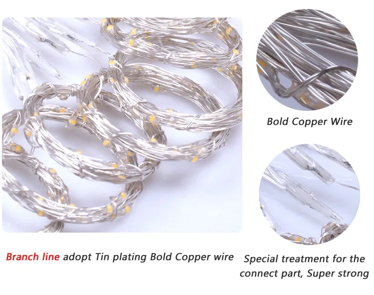 Led string net light for curtain decor (8)