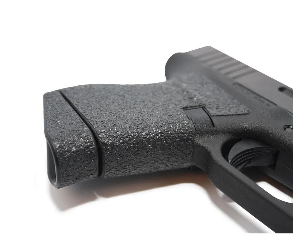 Нескользящая резиновая текстурированная обручная лента перчатка на заказ для Glock 43 кобура подходит для 9 мм пистолетного пистолета аксессуары для журналов