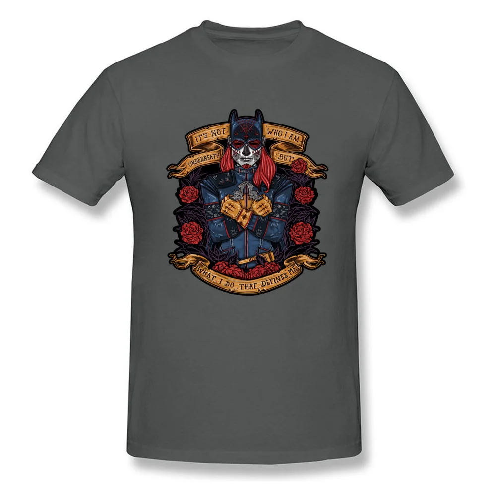 Gift T Shirt Design Short Sleeve Hot Sale O-Neck 100% Cotton Tops Tees Slim Fit Tee-Shirts for Men Summer Wholesale day of the dead heroine 8951 carbon