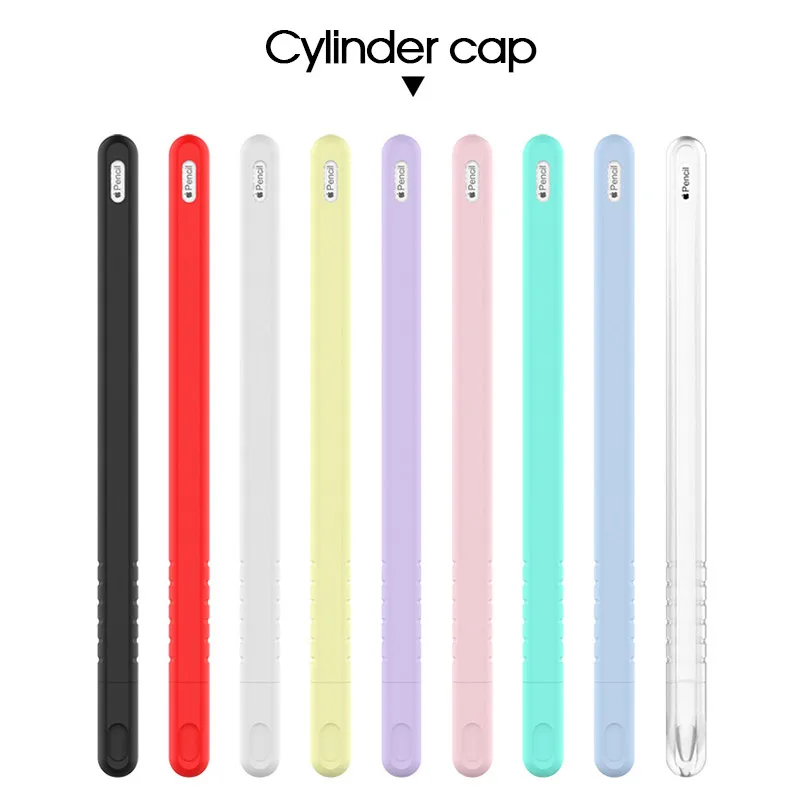 

Soft Silicone 360 Full Protective Sleeve For Apple Pencil Case For iPad Pencil Tip Cover Holder Tablet Touch Pen Stylu Pouch Bag