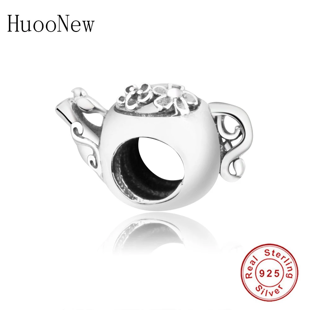 

Fit Original Pandora Charms Bracelet Aladdin And The Magic Lamp Cartoon Teapot Bead 925 Sterling Silver Jewelry Berloque Pulsera