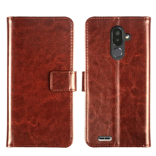 

Pierves Card Slot Wallet Leather Case Luxury filp Stand Cover for Vertex Impress Cube Stone Blade Frost Lion