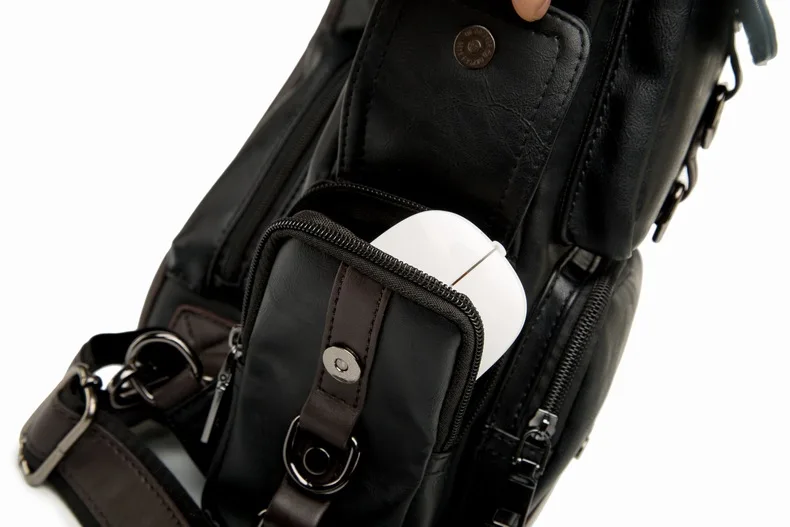 GUMST кожаные сумки через плечо для мужчин, сумка-мессенджер, нагрудная сумка, новинка, модная повседневная сумка, водонепроницаемая ПУ сумка на одно плечо