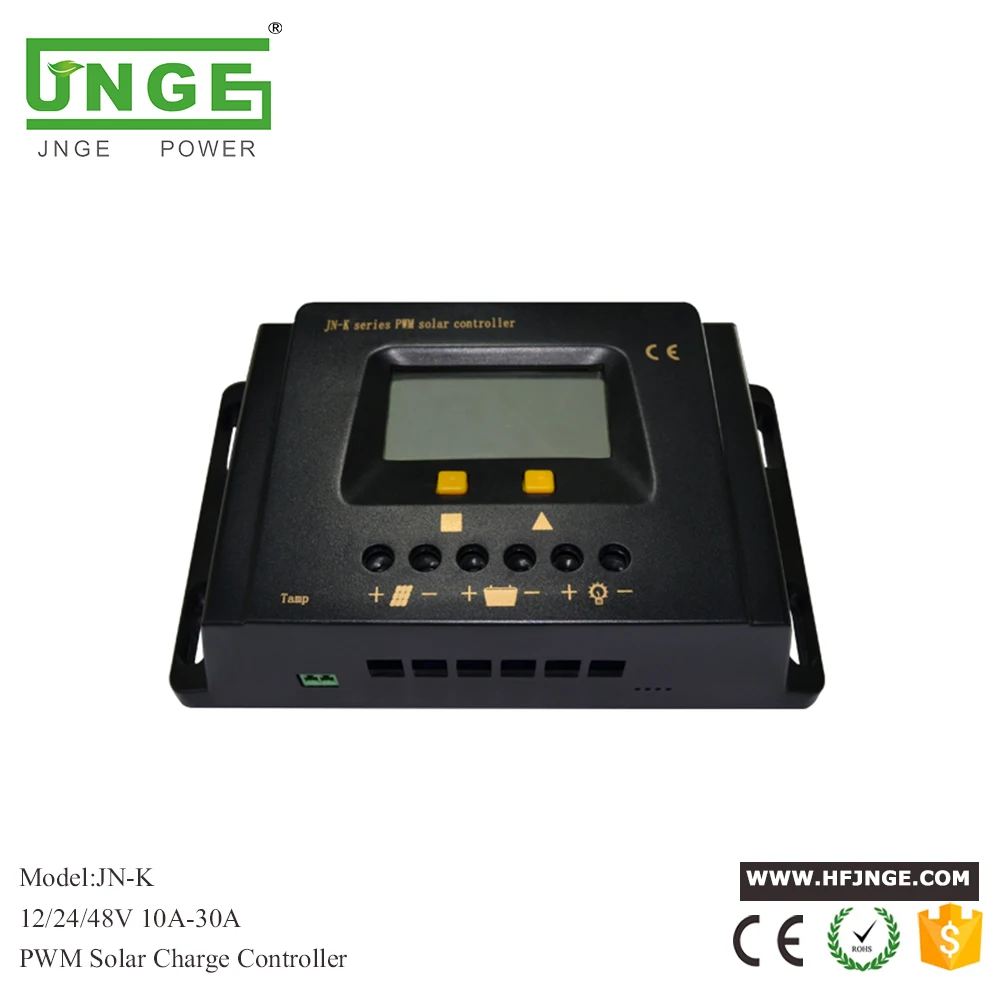 10A 20A 30A Solar Charge Controller Solar Panel LED