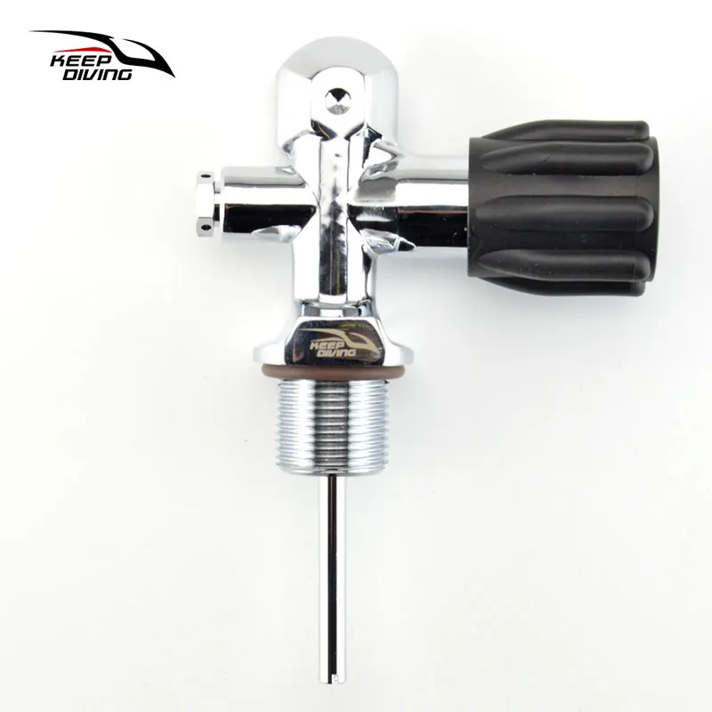 PCP الألوان حوض للغوص بجهاز تنفس الدين صمام نير نمط K صمام الكروم G3/4 موضوع 300bar/4500psi ألياف الكربون الألومنيوم اسطوانة