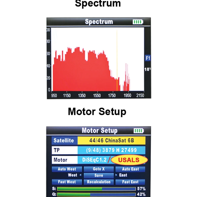 VF-6800 спутниковый Finder метр Поддержка DVB-T2/DVB S2/DVB C Combo поисковик спутников, счетчик для спутниковых ТВ приемник dvb t2 тюнер