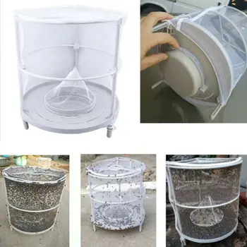 

Pest Control Fly Insect Trap Reusable Hanging Folding Catcher Net Killer Cage AU