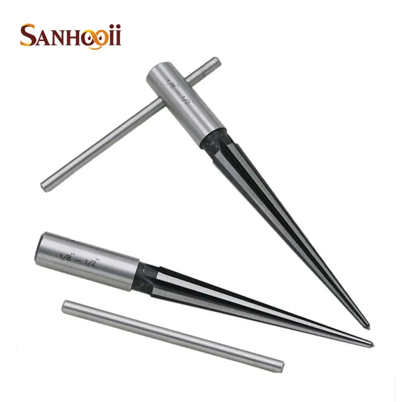 

2016 New 1/8-1/2'' Taper Reamers Chamfering Cutter Pour Angle Ware Polishing Tool For Beginner