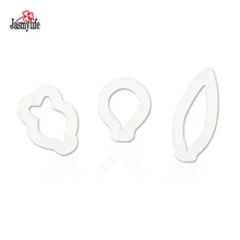 3 шт./компл. пластиковая упаковка для печенья резак DIY печенья Форма для капкейков украшения помадка, кондитерские изделия резак торт приборы для украшения выпечки