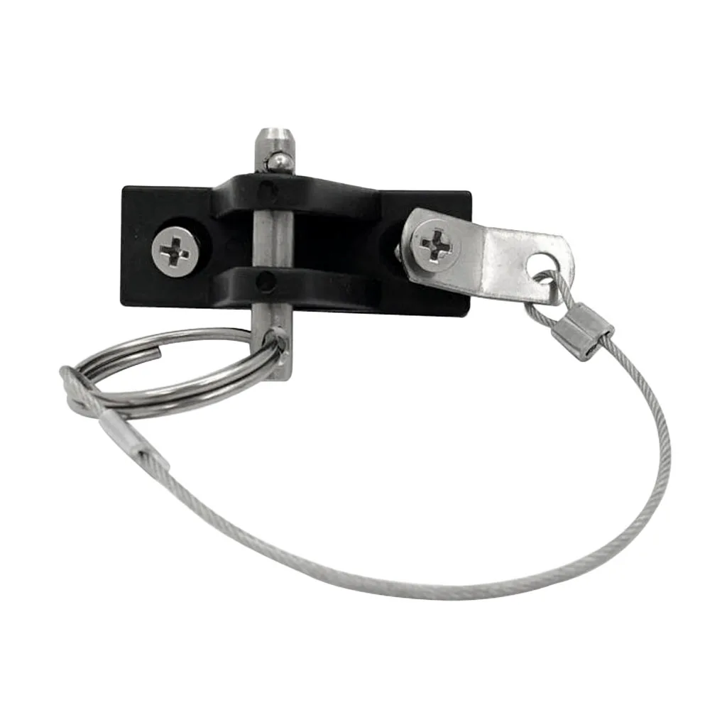 Kayak Canoe Fishing Marine Boat Deck Hinge Mount with Stainless Steel Quick Release Pin, Lanyard, Screws Hardware DIY Install