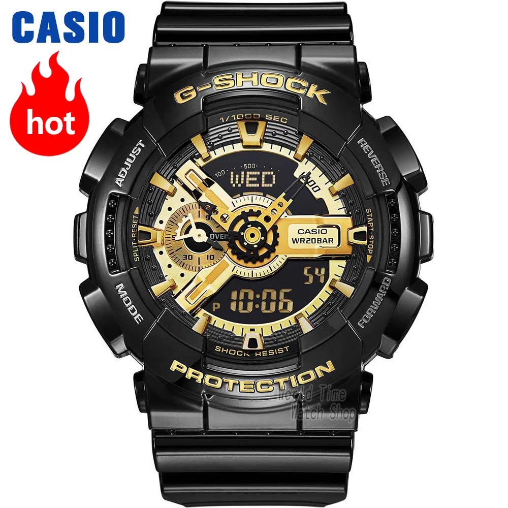 Casio часы Мужские G SHOCK золото взрыва топ брендов роскоши установить 200m