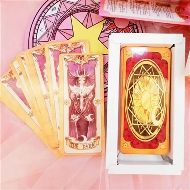 Wholesale Magic Card Sakura Clow Captor Sakura 56 Card Game Charts With 
