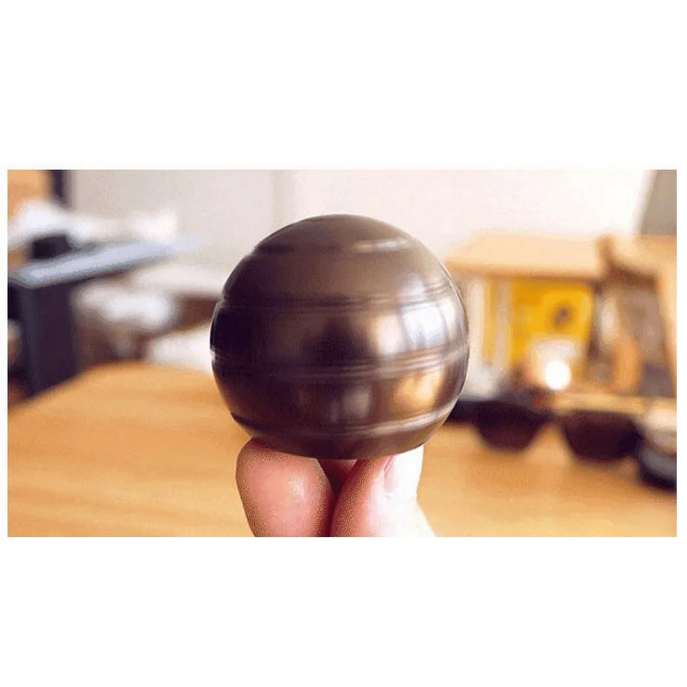 Настольный металлический Sphere Spinner мяч спиннер EDC давление ручной сенсор Непоседа гаджет анти-Игрушка антистресс Магнитная орбита