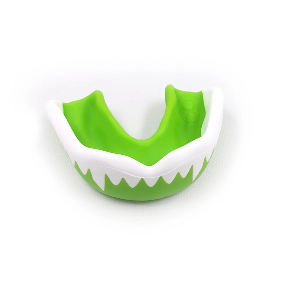 В ассортименте имеются 5 расцветок для взрослых от полости Капы зубы для защиты от бокса Футбол Баскетбол каратэ Muay Thai защиты Лидер продаж - Цвет: Зеленый