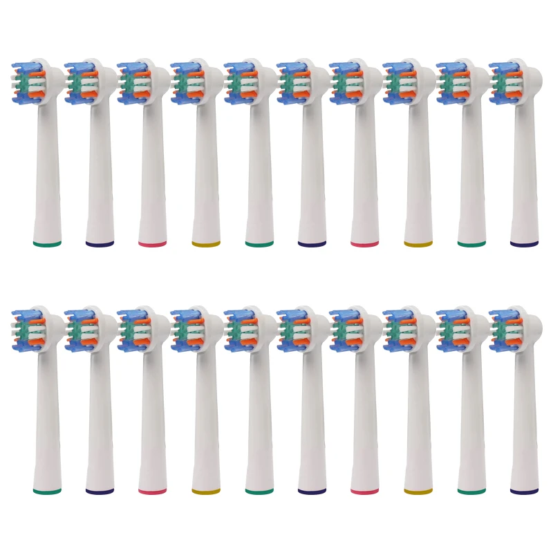 

20pcs Replacement Brush Heads Electric Toothbrush For Oral B/B raun / SmartSeries/TriZone/Advance Power/Pro Health/Triumph/3D