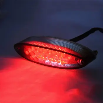 

2019 Universal Motorcycle LED Tail Light Brake Indicator Lamp Motorbike Rear Lamp Modified Accessories Decorative Light Hot