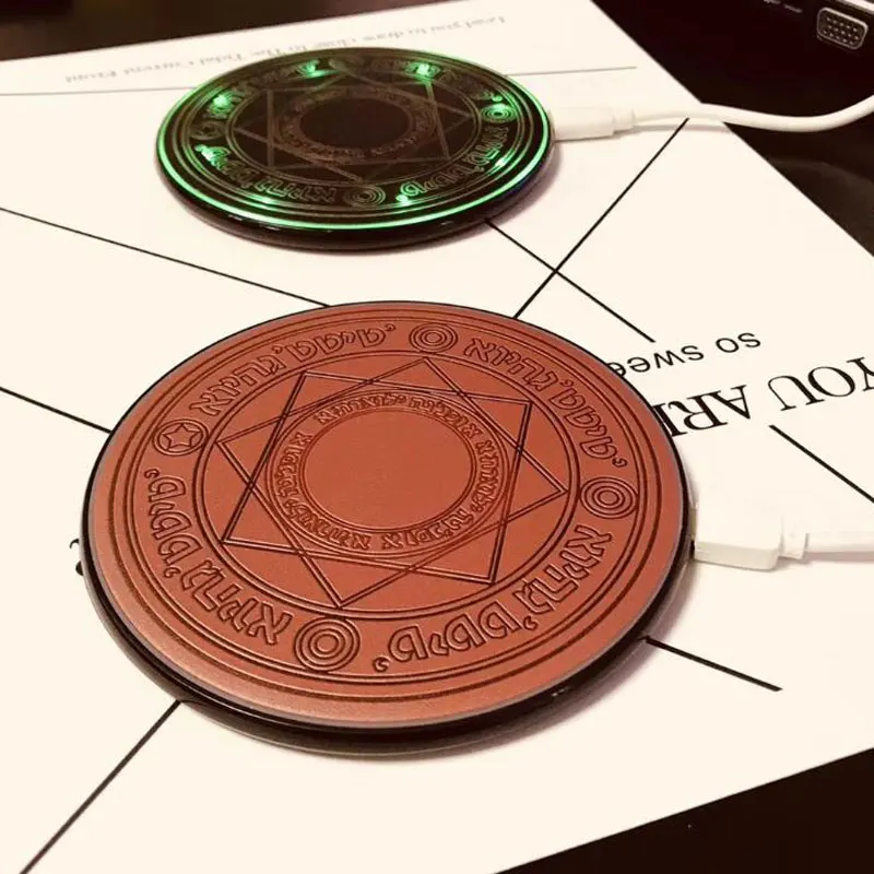 

Magic Array Wireless Charger 5W/10W Magic Circle Qi Wireless Universal Fast Charger Charging Pad with Box