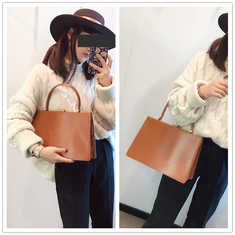 as mulheres moda envelope design luxo couro