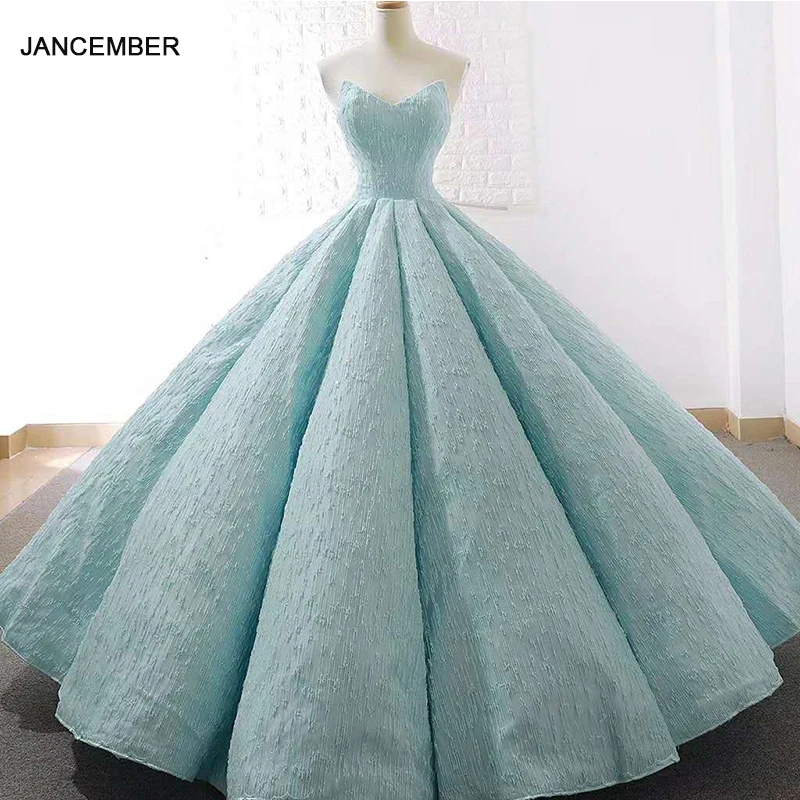 

J66675 jancember 15 years quinceanera dress strapless ball gown floor length prom party dresses 2019 vestidos de quinceaneras