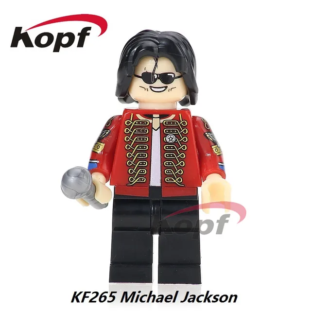 Special Offers Single Sale Super Heroes Custom Halloween Michael Jackson Thriller Zombie Bricks Model Building Blocks Children Gift Toys KF265