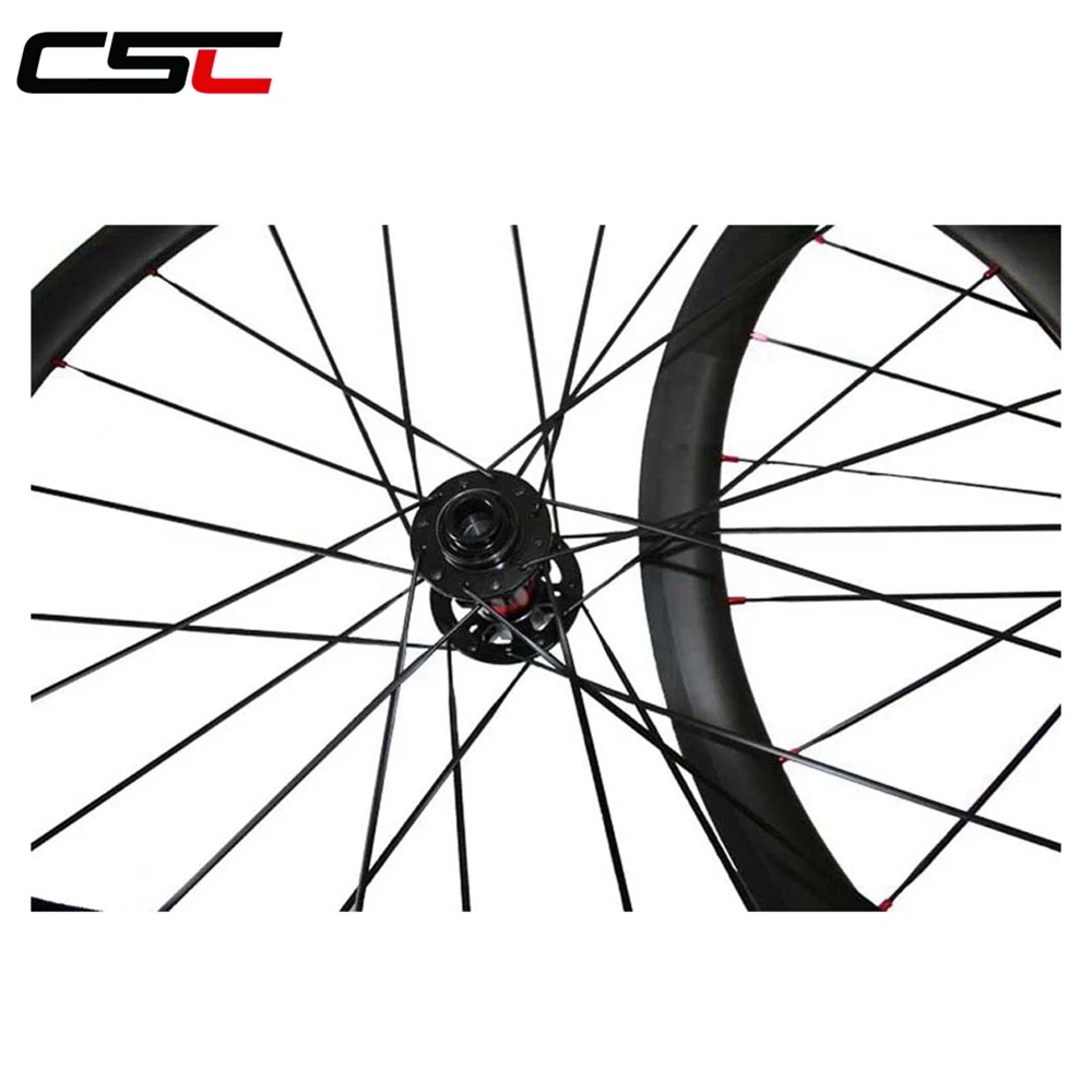 Carbon Road Bike U Wheels 6 Bolt Disc Brake 700C 25 Width 30/38/40/50/55/60/88mm Clincher Tubuar  6 bolt disc brake wheels