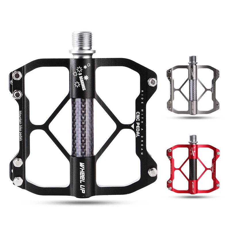 MTB педаль для горного велосипеда CNC 3 подшипника BMX противоскользящая высокая