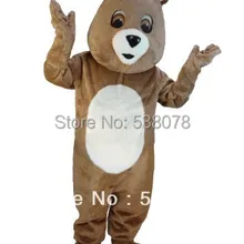 Дешевые бурый медведь Маскоты костюм низкая цена хорошее качество бурый медведь Маскоты te Маскоты наряд костюм нарядное платье sw533