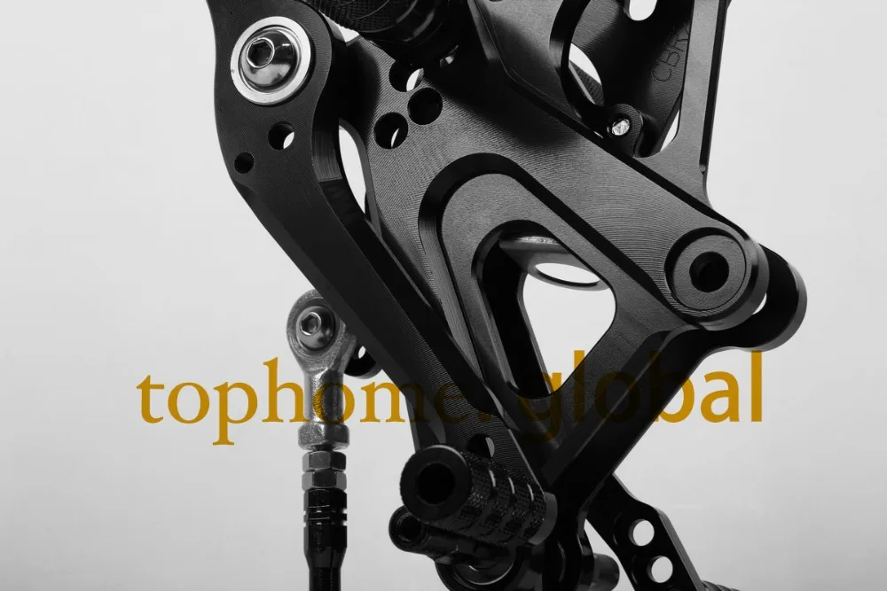 Для Honda CBR250RR 2010-2013 Черный ЧПУ Rearsets подножки задний Набор 2011 2012 мотоциклетные части подножки