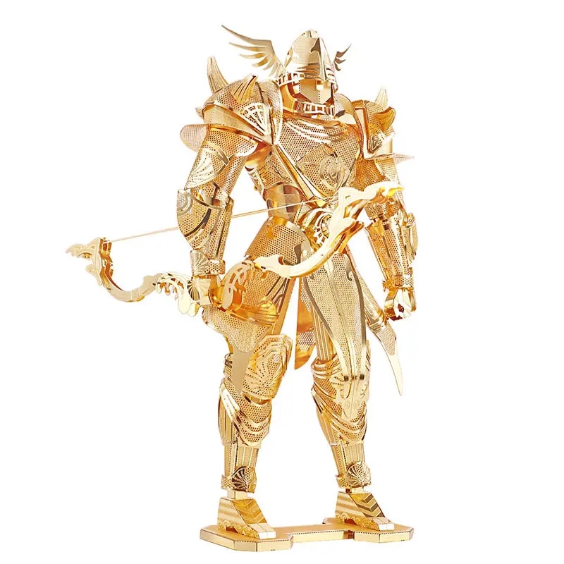 Piececool warriors модели 3D Металлические Nano Puzzle Knight Of Firmament наборы моделей DIY лазерная