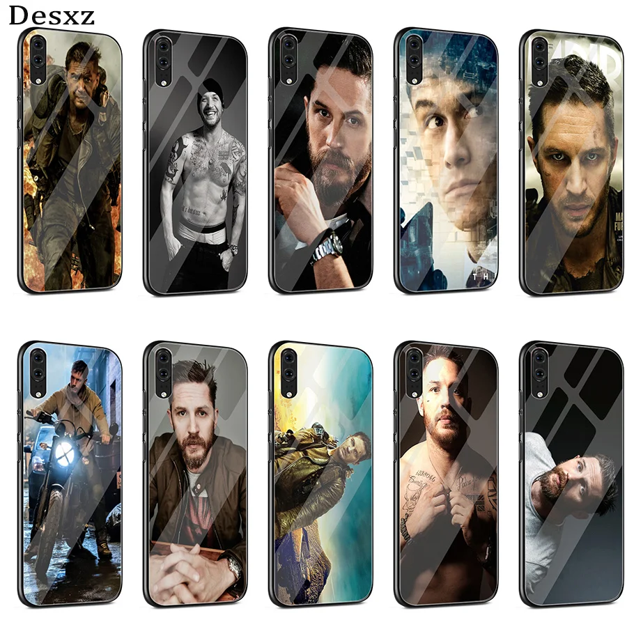 

Tom Hardy Special Offer Luxury Vertical Glass Case For Huawei P30 P Smart Mate 20 P10 Y6 7A Honor 8X Y9 10 Lite Pro Cover