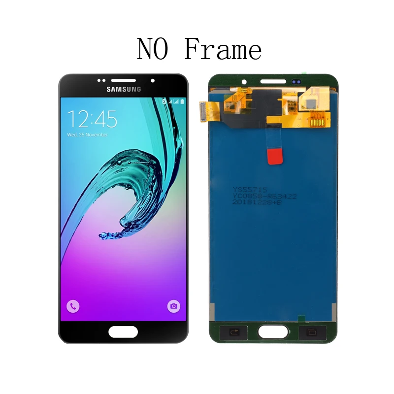 Для samsung Galaxy A7 A710 ЖК сенсорный экран дигитайзер компонент Замена для 5," samsung A710 емкостный экран