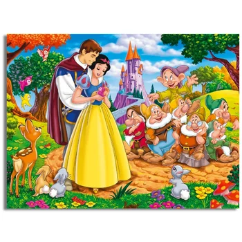 

Diamond Painting Full Square Cartoon Character Princess Daimond Painting Diamond Embroidery Cross Stitch Rhinestone LE00095