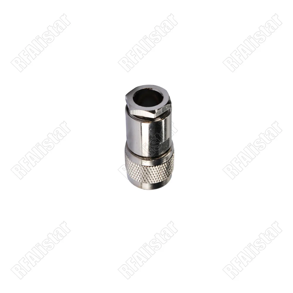 50x N Type male solder connector Clamp LMR400 RG8 RG214 CFD400 cable connector