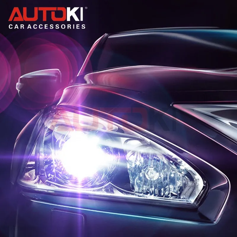 Красивые фары автомобиля