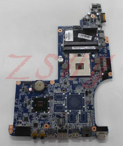 Материнская плата для ноутбука HP DV6 DV6T DV6-3000 615281-001 HM55 DDR3 Бесплатная доставка 100%