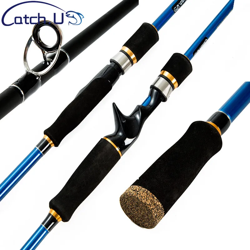 

1.8/2.1/2.4M Lure Wt 10-30g Carbon Fiber Fishing Pole Travel Spinning Rod Spinning Fishing Rods 2.4