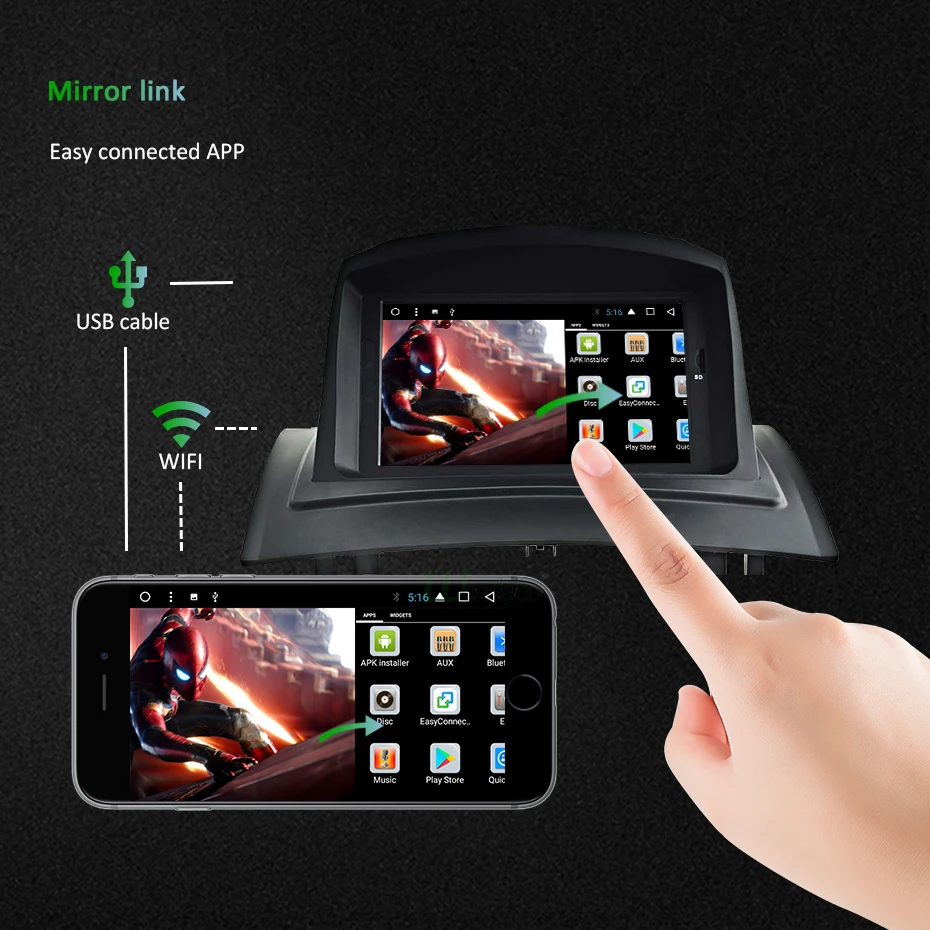 Sale Android 9.0 DSP 4G RAM Car Multimedia DVD Player for RENAULT Megane 2 II Fluence 2002-2008 GPS Radio Navigation Stereo Head Unit 5
