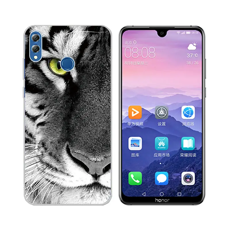 Arvin Soft TPU Case for Huawei Honor 8X Clear Silicone for Huawei Honor 5X 6X V8 8 4X 4A 5C Fundas for Honor 8X Max Protector  (3)