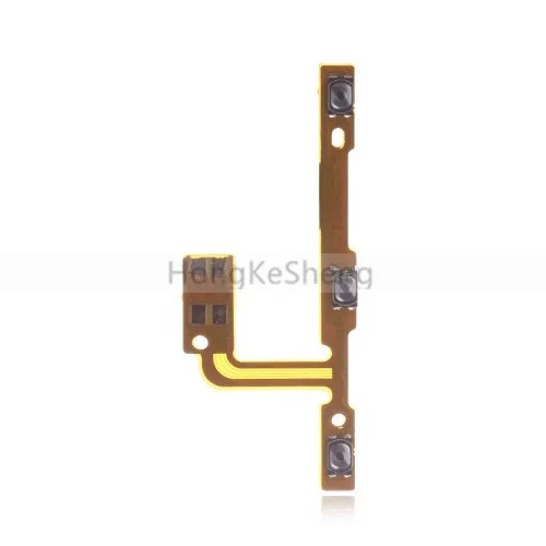 Oem Power + Volume Button Flex Per Htc U11 Brillante Nero