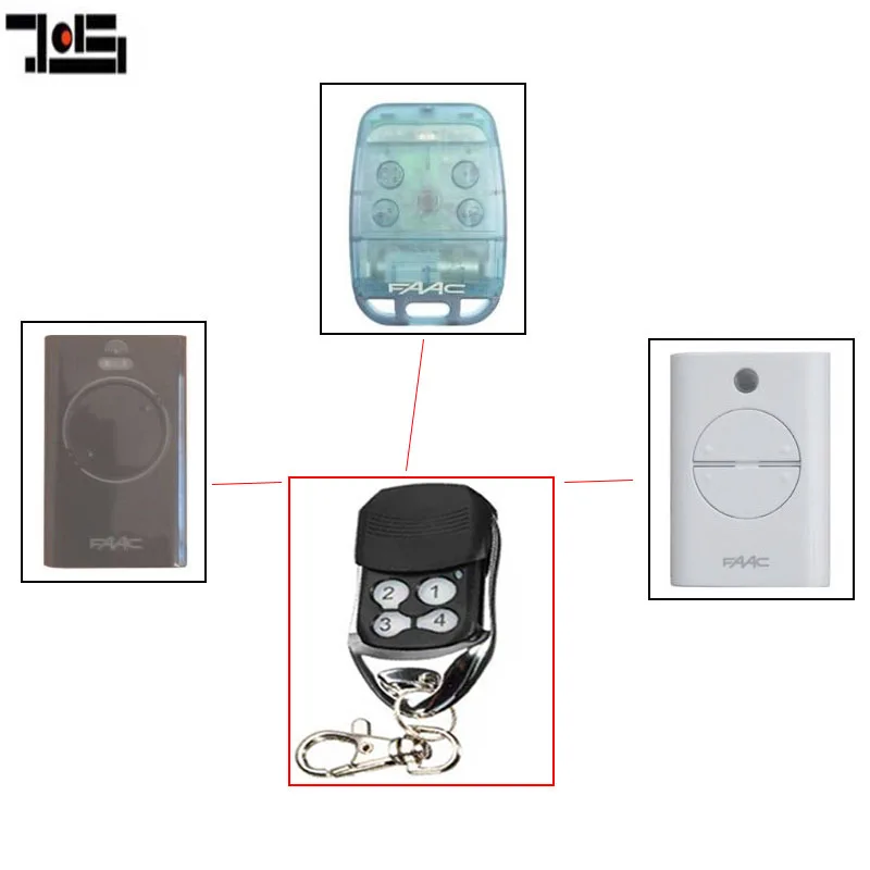 

For FAAC XT2/XT4/TE4433H/787452/433LC replacement remote Rolling code 433.92mhz
